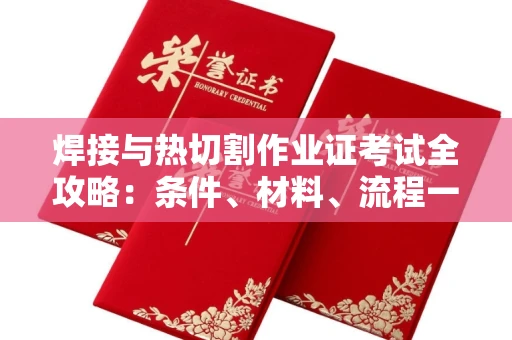 全国焊接与热切割作业证考试全攻略:条件、材料、流程一网打尽!